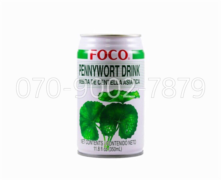 Nước rau má Foco ( lon )