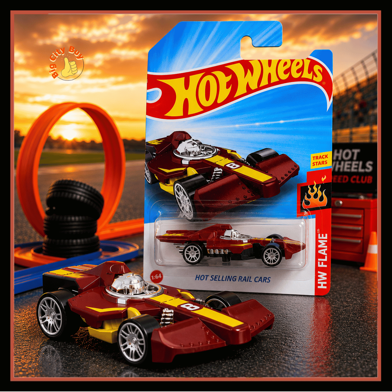 Mô Hình Hot Wheels Basic [Hàng 80%] tỉ lệ 1:64, Xe Ô tô Mô Hình, Đồ Chơi Xe đua Hot Wheels_thumbnail_157
