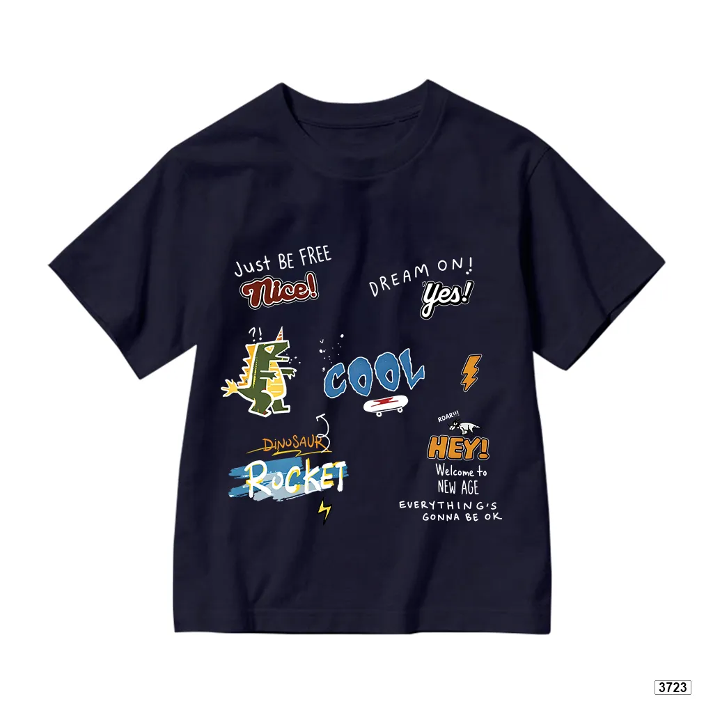 Áo thun bé trai bé gái hoạt hình mùa hè Kado 3723_thumbnail_12