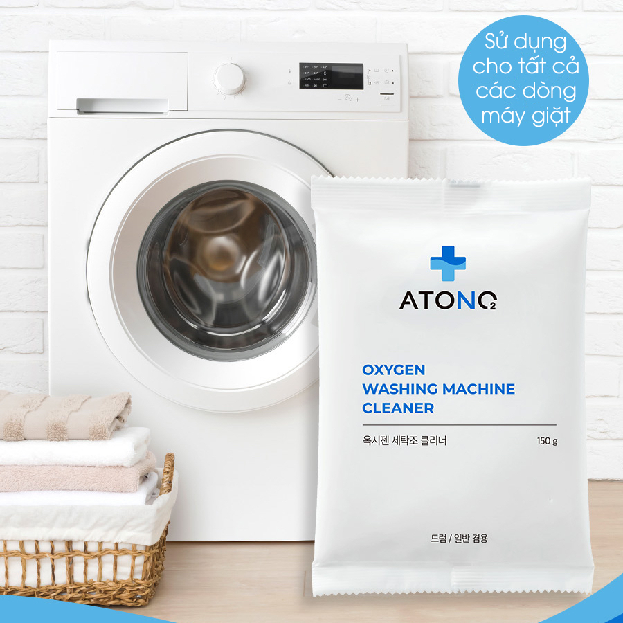 Bột tẩy rửa lồng giặt Atono2 (4C/hộp*150G)