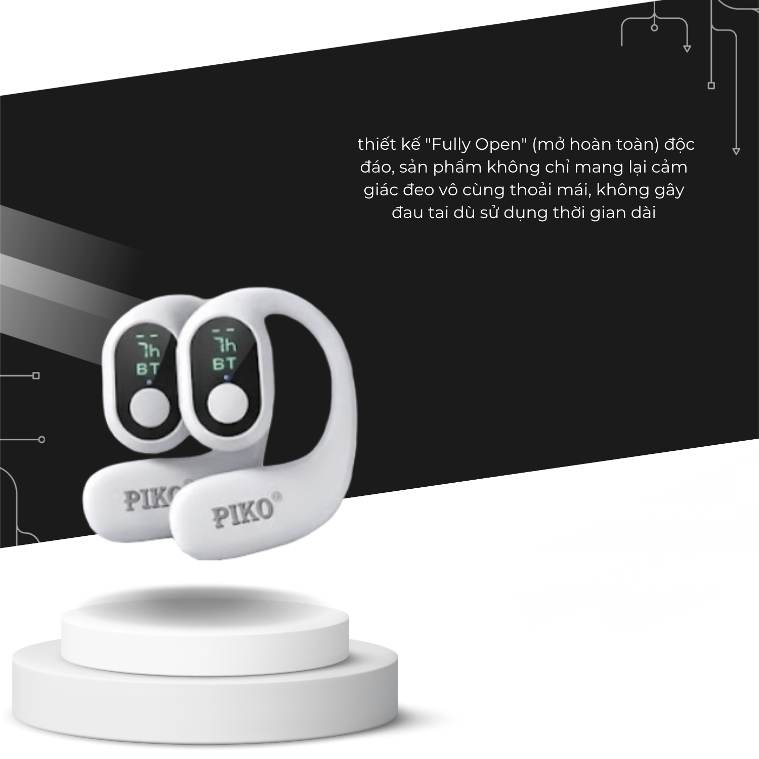 T-ECO SHOP | Tai Nghe Bluetooth Không Dây PIKO T13, Kết Nối Ổn Định, Thiết Kế Nhỏ Gọn._thumbnail_2