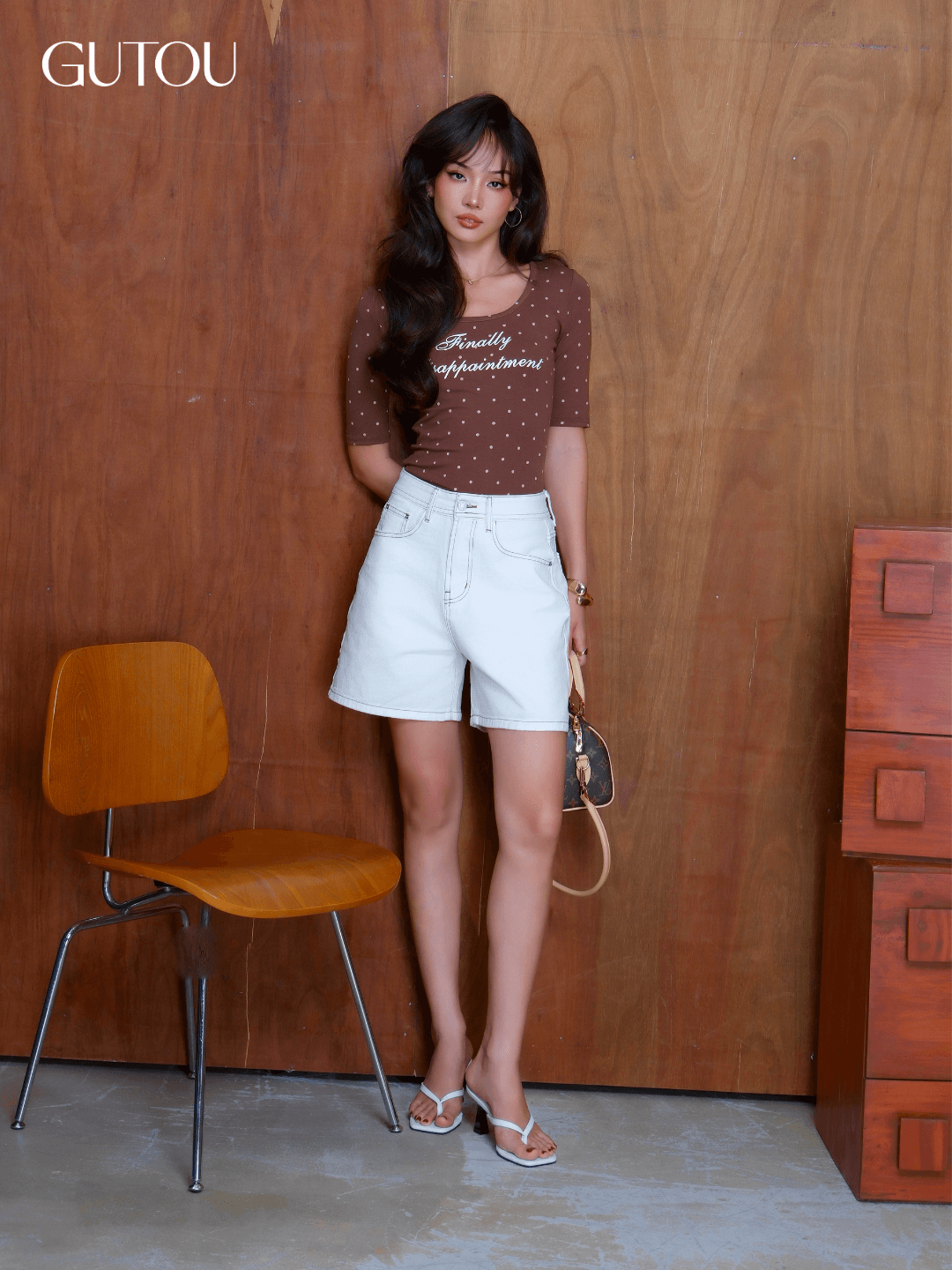 [ GUTOU ] Quần Jean Basic Fit Short_thumbnail_4