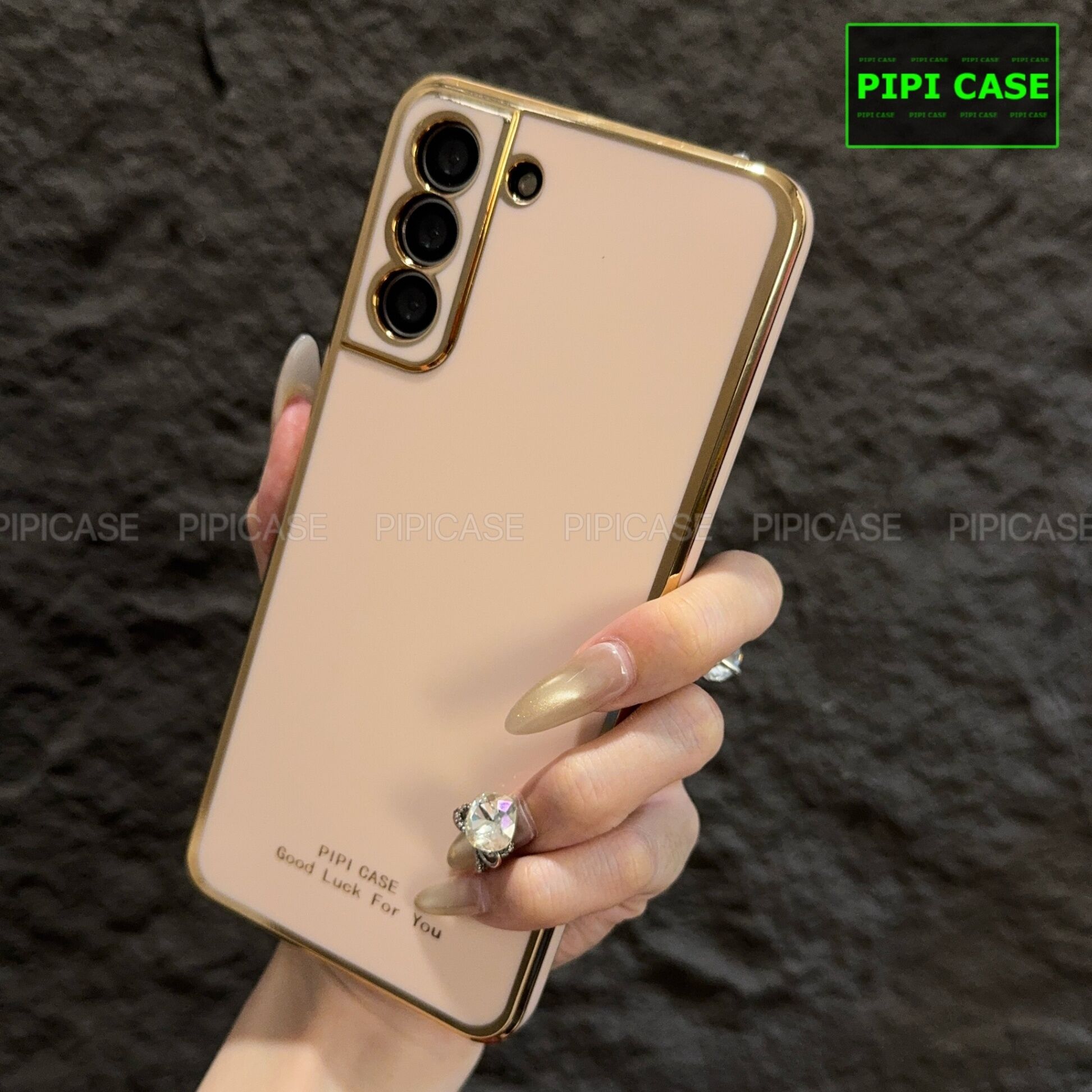 Ốp Lưng Samsung S22 Plus 5G - Royal - Vàng Hồng