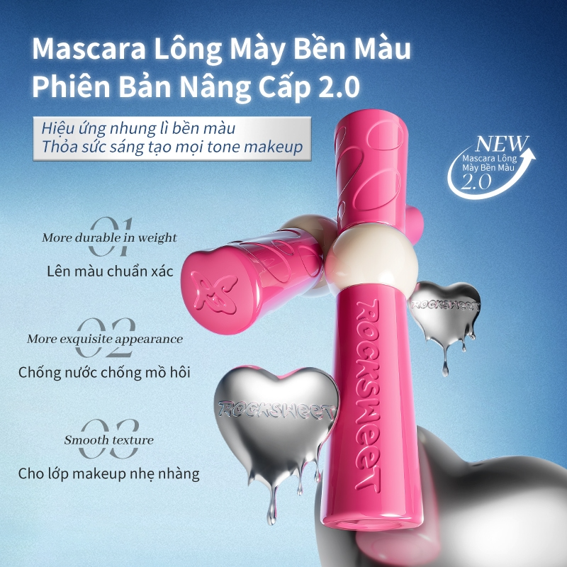 [ROCK SWEET] Mascara lông mày Rock Sweet phiên bản 2.0