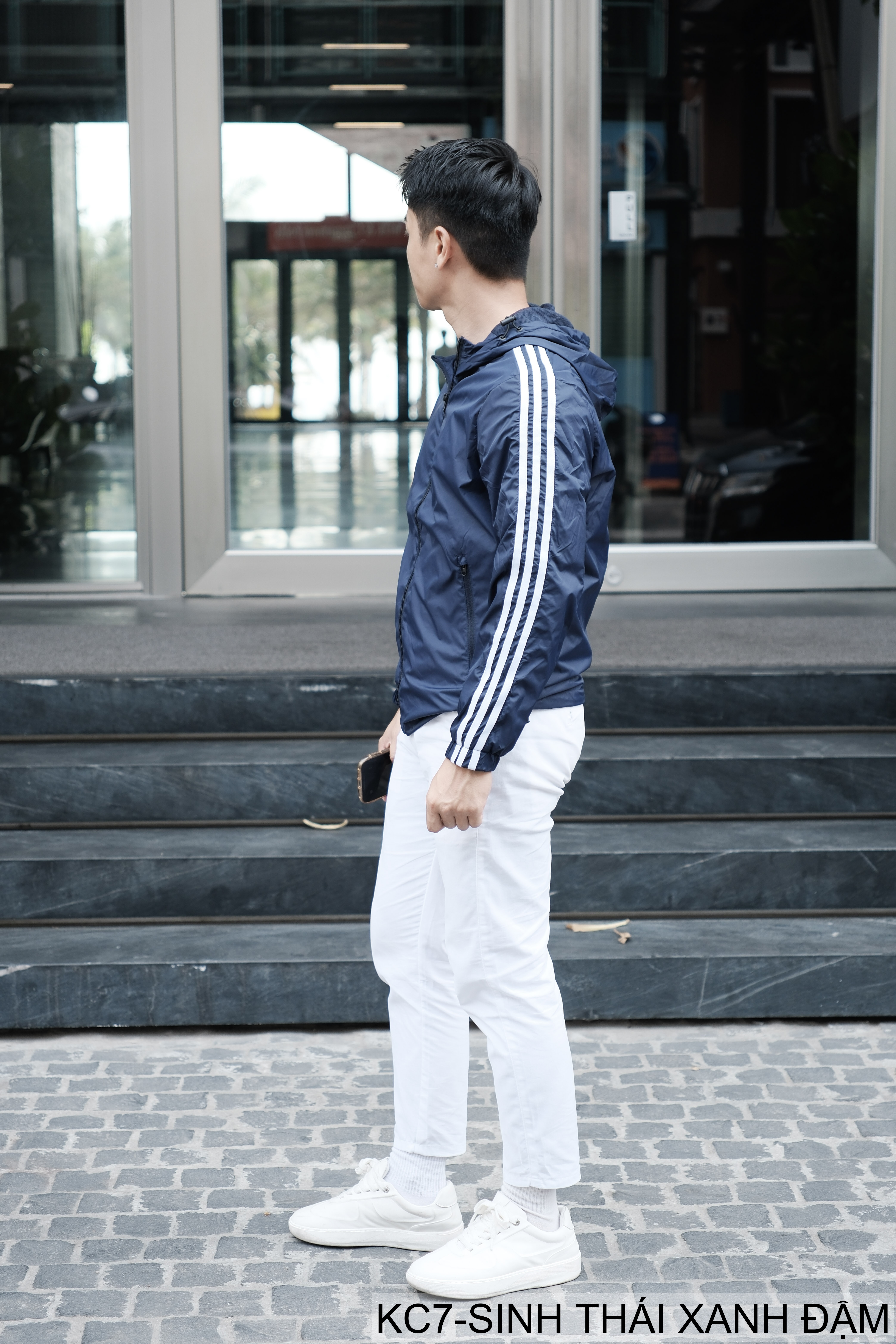 KC7 - Áo khoác nam thể thao oversize tay dài có mũ, chất liệu polyester thoáng mát, 3 màu xanh dương, đen, xanh đậm_thumbnail_37