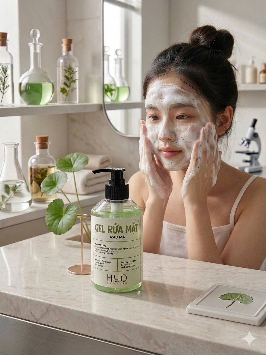 [A155] GEL RỬA MẶT 300ML - HYO SKIN & LAB_thumbnail_2