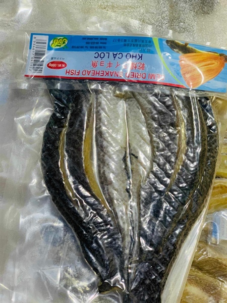 Khô cá lóc ( túi )