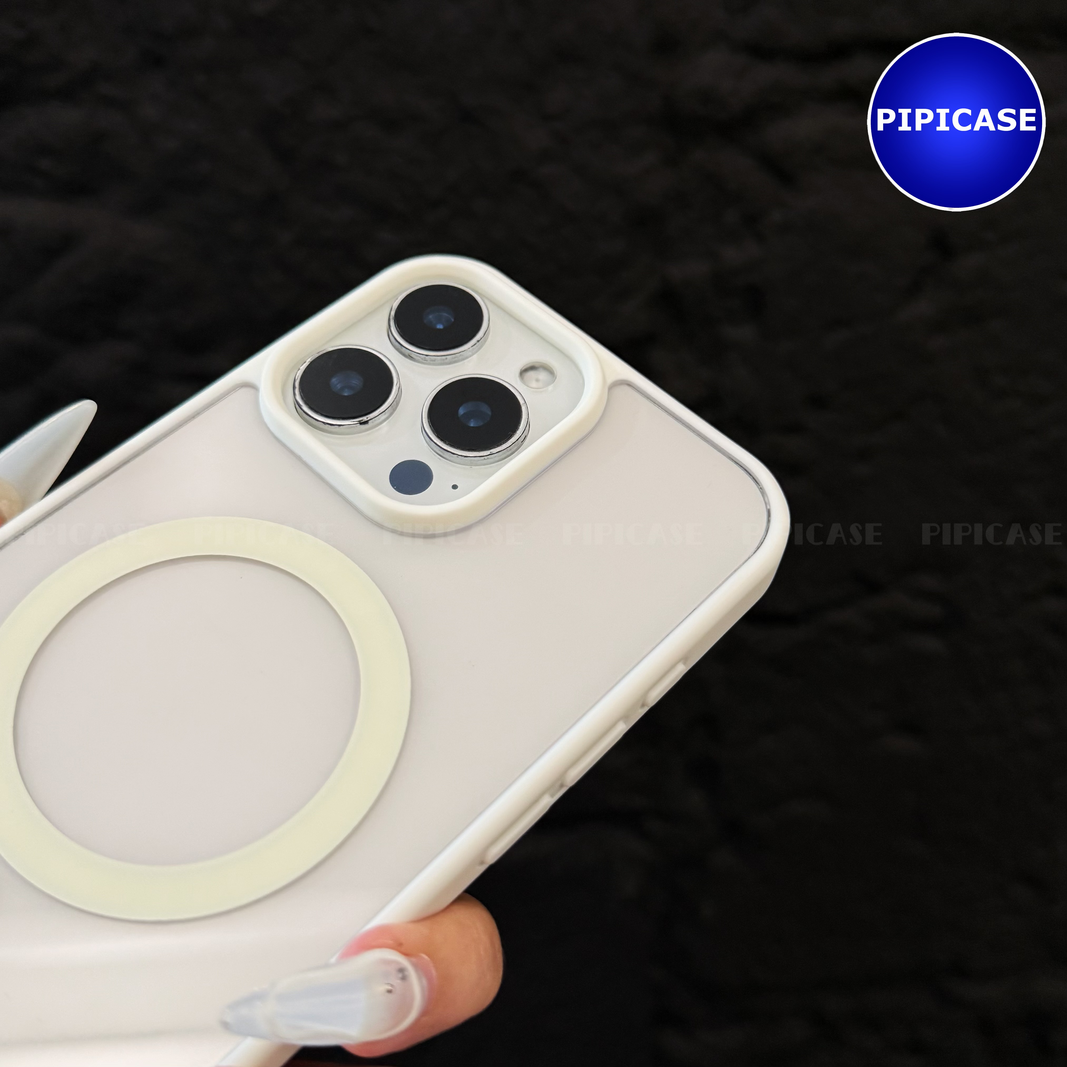 Ốp Lưng iPhone 16 Pro Max - Chic - Trắng_thumbnail_6