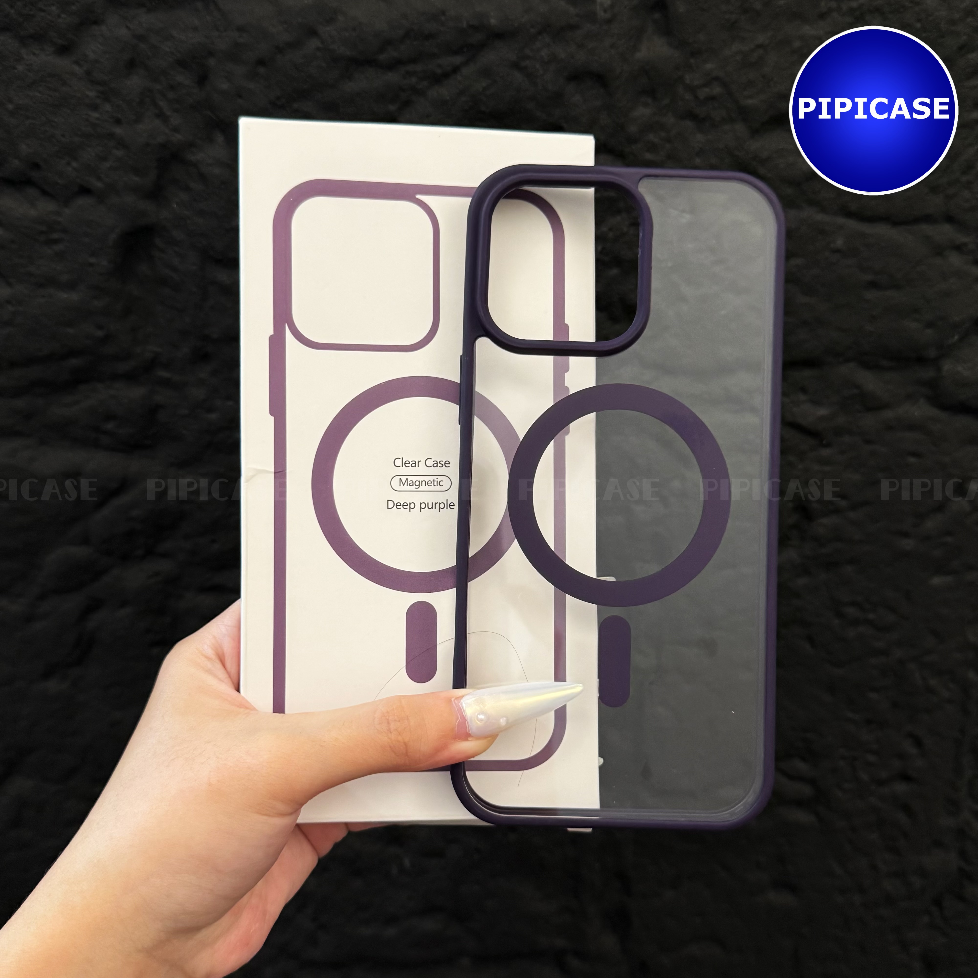 Ốp Lưng iPhone 14 Pro Max - Chic - Tím_thumbnail_2