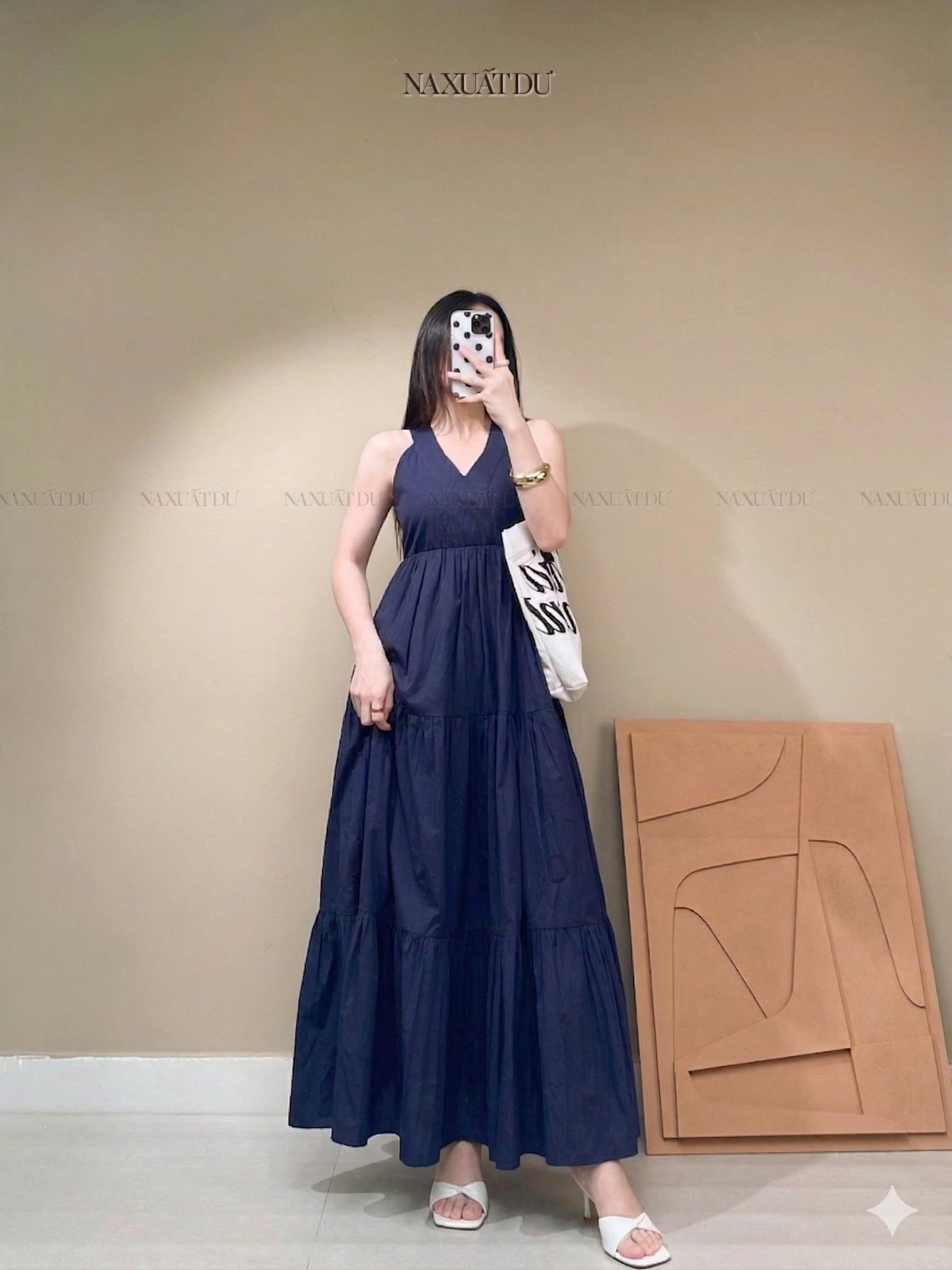 Đầm " Linen & Me " - D122