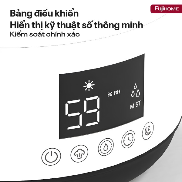 Máy Phun Sương Tạo Ẩm Xông Tinh Dầu Fujihome HM06E_thumbnail_4