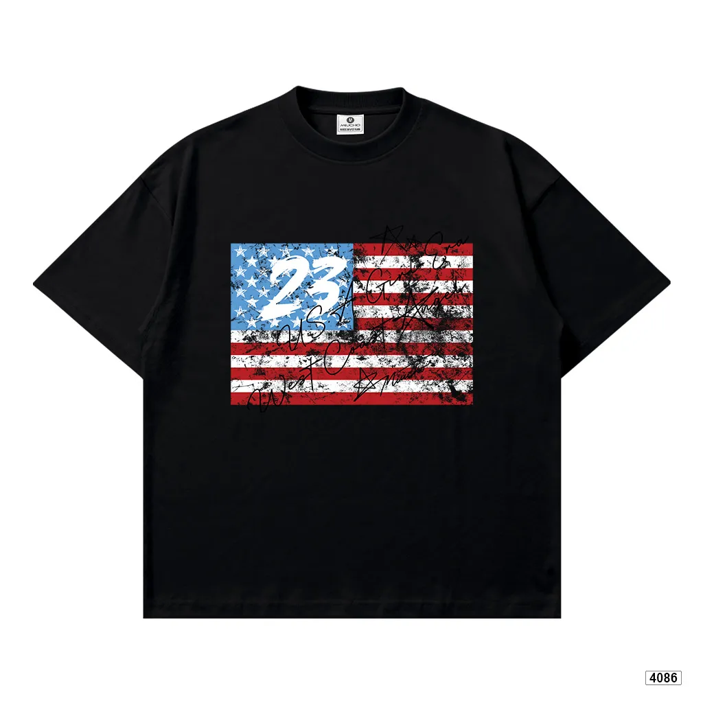 Áo thun boxy unisex cá tính Miucho 4086_thumbnail_10