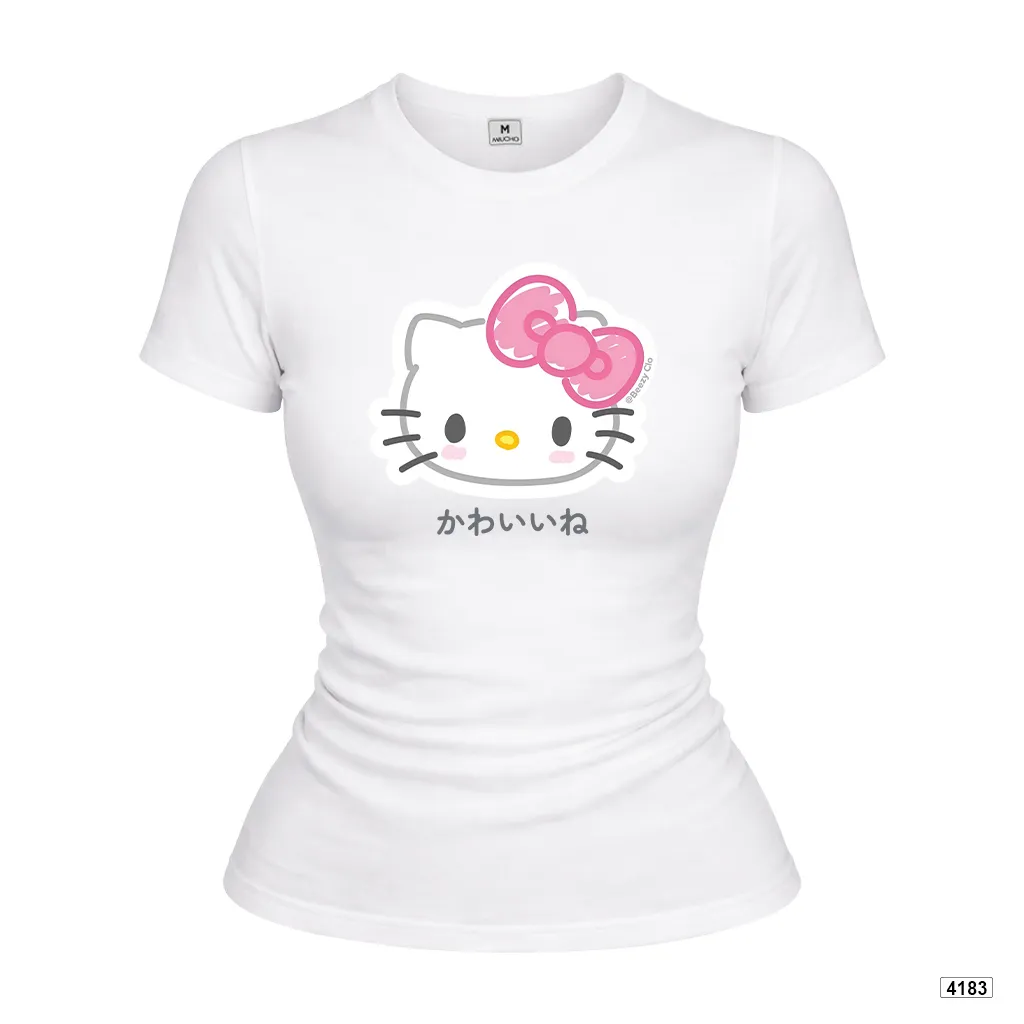 Áo baby tee form ôm kittie cute Beezy 4183_thumbnail_0