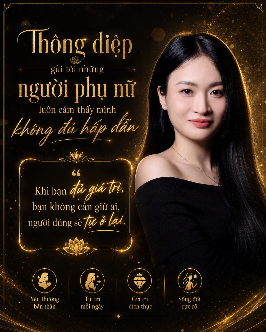 Khi Bạn Đủ Giá Trị, Bạn Không Cần Giữ Ai, Người Đúng Sẽ Tự Ở Lại