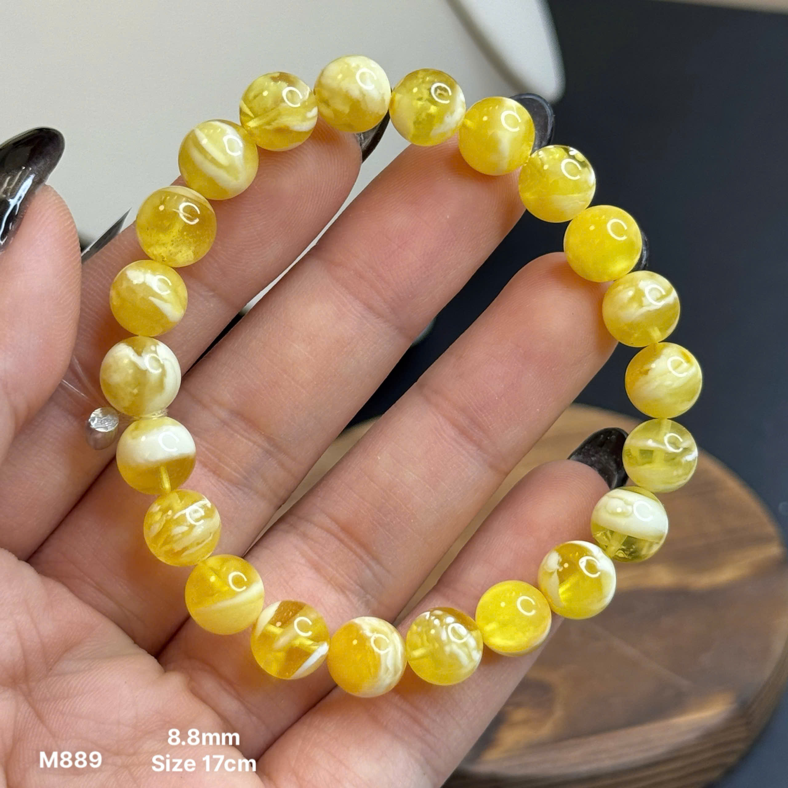 Lắc Tay Mật Bạch 8.8mm - M889