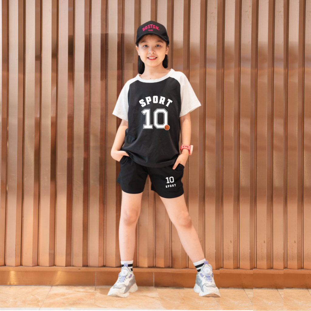 [XẢ KHO SIZE BỘ 150] Bộ đồ cho bé gái nhiều mẫu - Quần áo bé gái từ 30-35kg - Loza Kids XB008_thumbnail_0