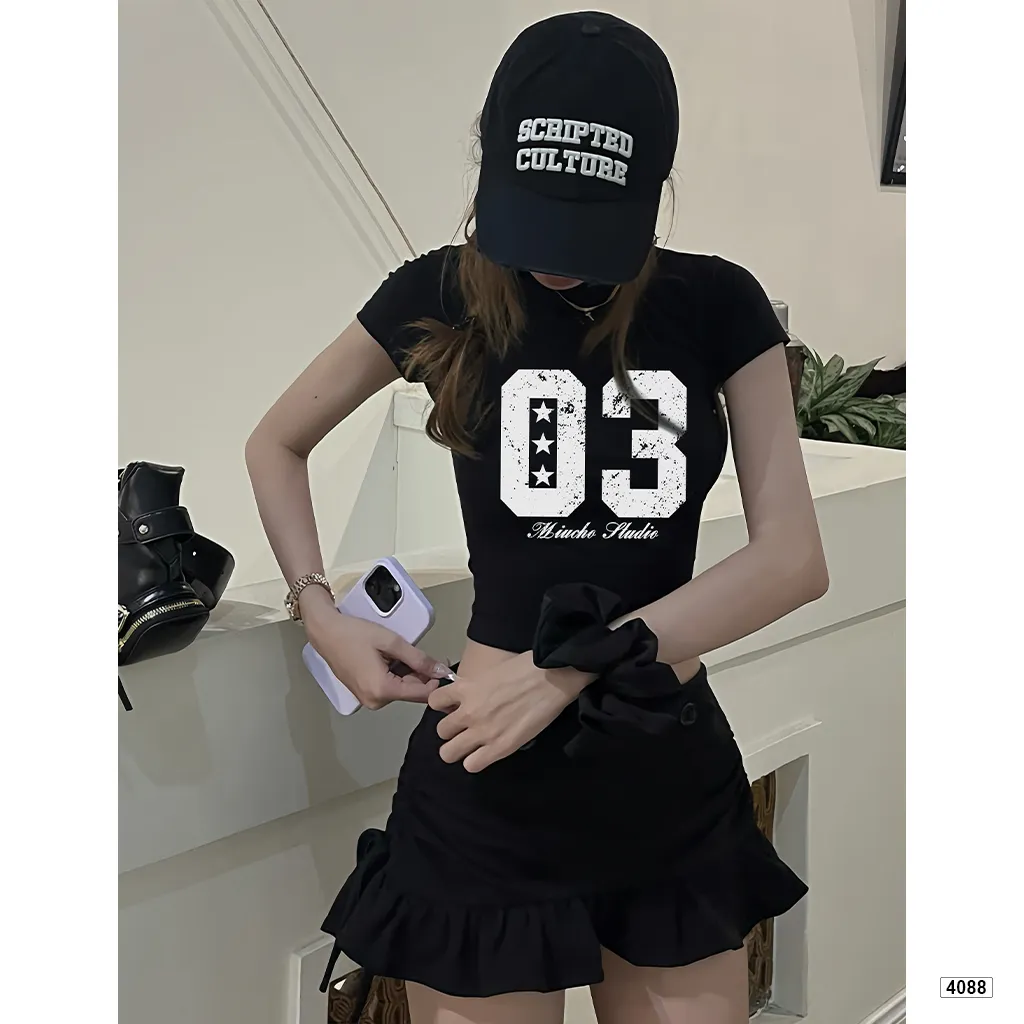 Áo babytee nữ form ôm tôn dáng Beezy 4088_thumbnail_3