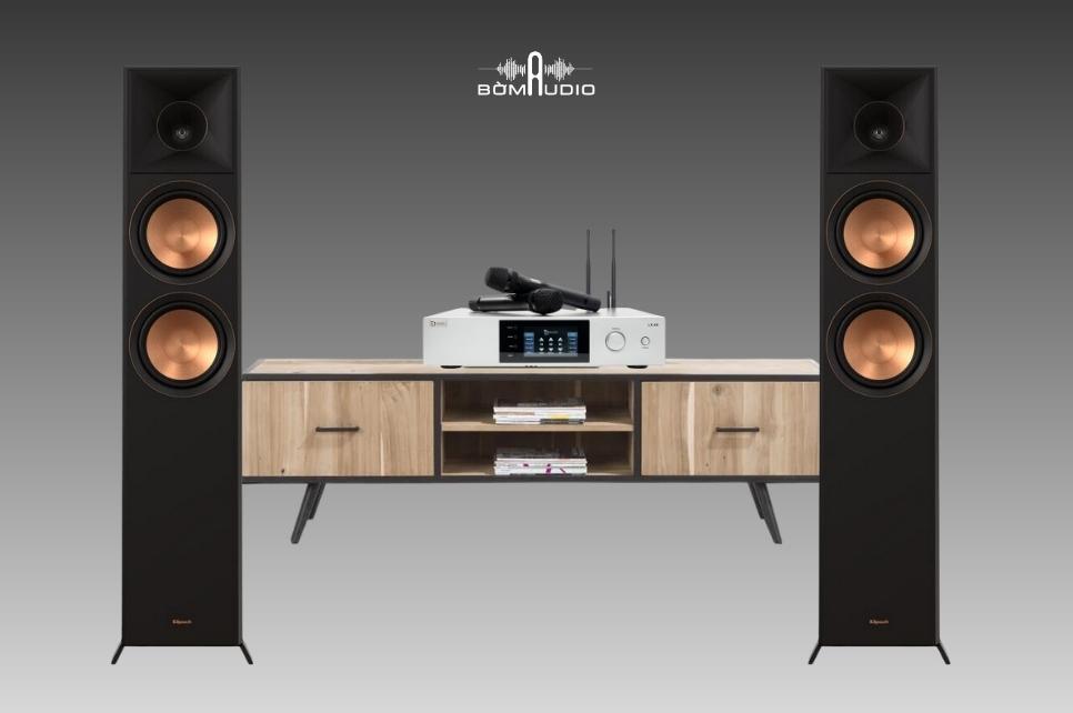 Combo Amply DBACOUSTIC LX H8 + Loa Cột KLIPSCH 6000F II - B73