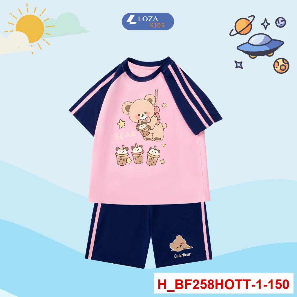 [XẢ KHO] Set bộ thun phối bé trai, bé gái lẻ size size từ 15-40kg - Loza Kids XABF01_thumbnail_31