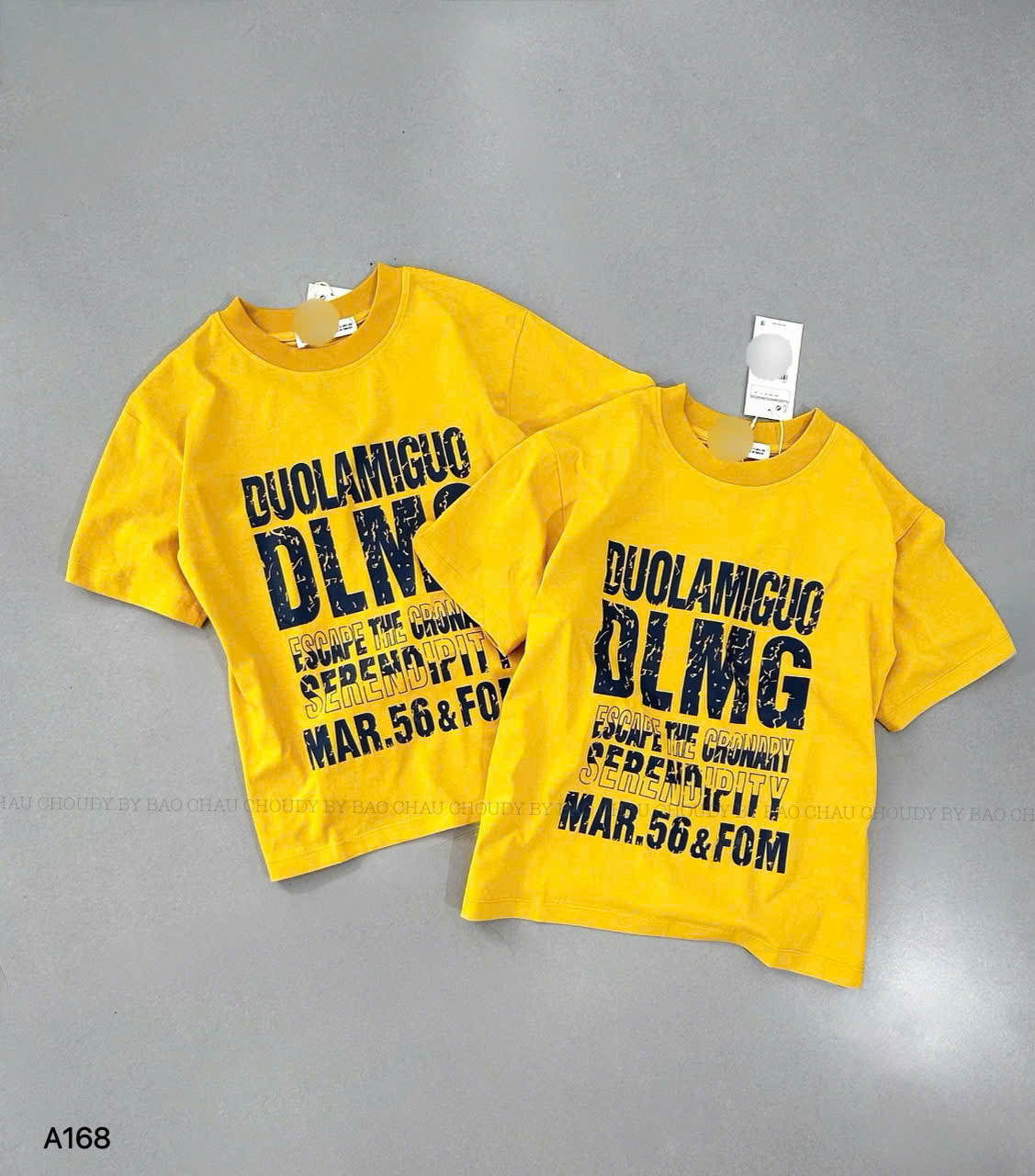 A168 ÁO THUN VÀNG