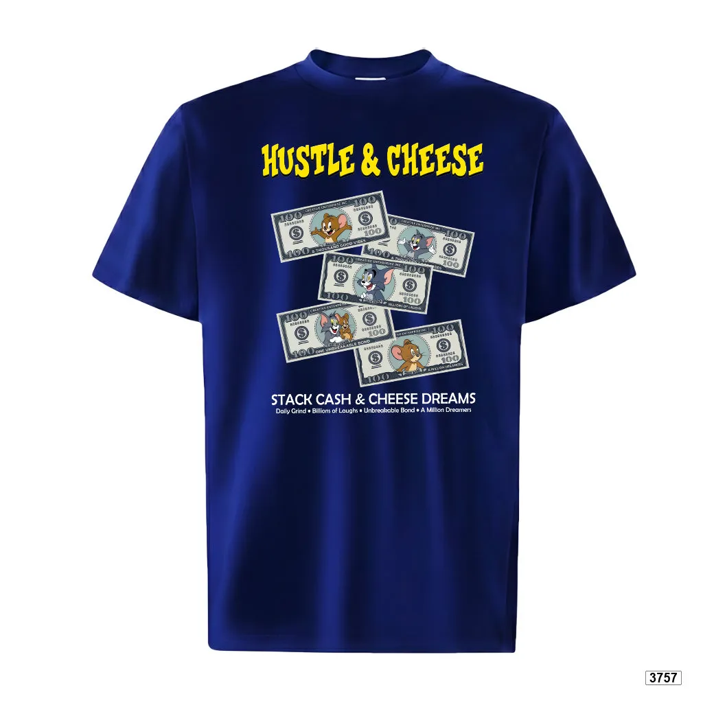 Áo thun nam form oversize local brand Hustle and Cheese TeePrint 3757_thumbnail_13