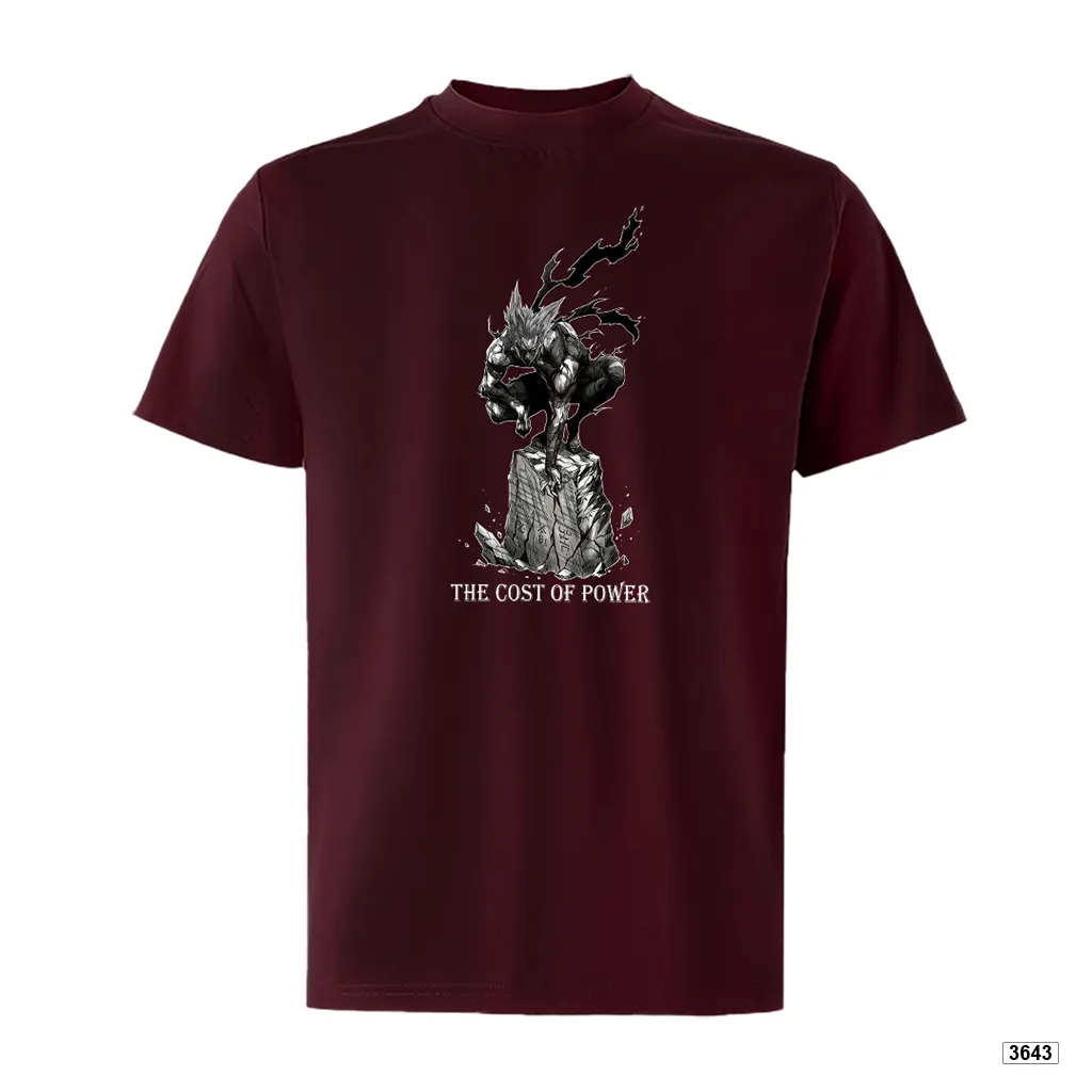 Áo thun nam form rộng The cost of power TeePrint 3643_thumbnail_15