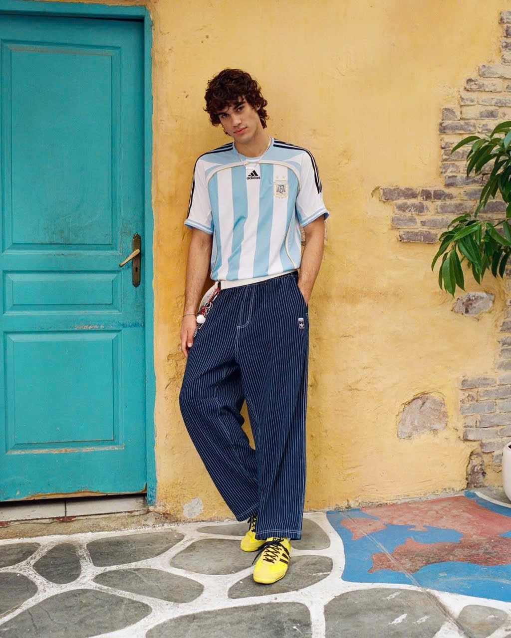 Áo Retro Argentina sân nhà xanh trắng 2006_thumbnail_8