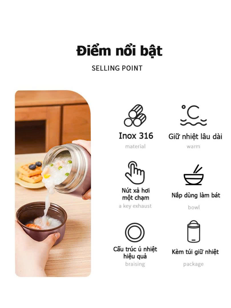 Bộ Bình Giữ Nhiệt Đựng Thức Ăn TAFUCO_thumbnail_2