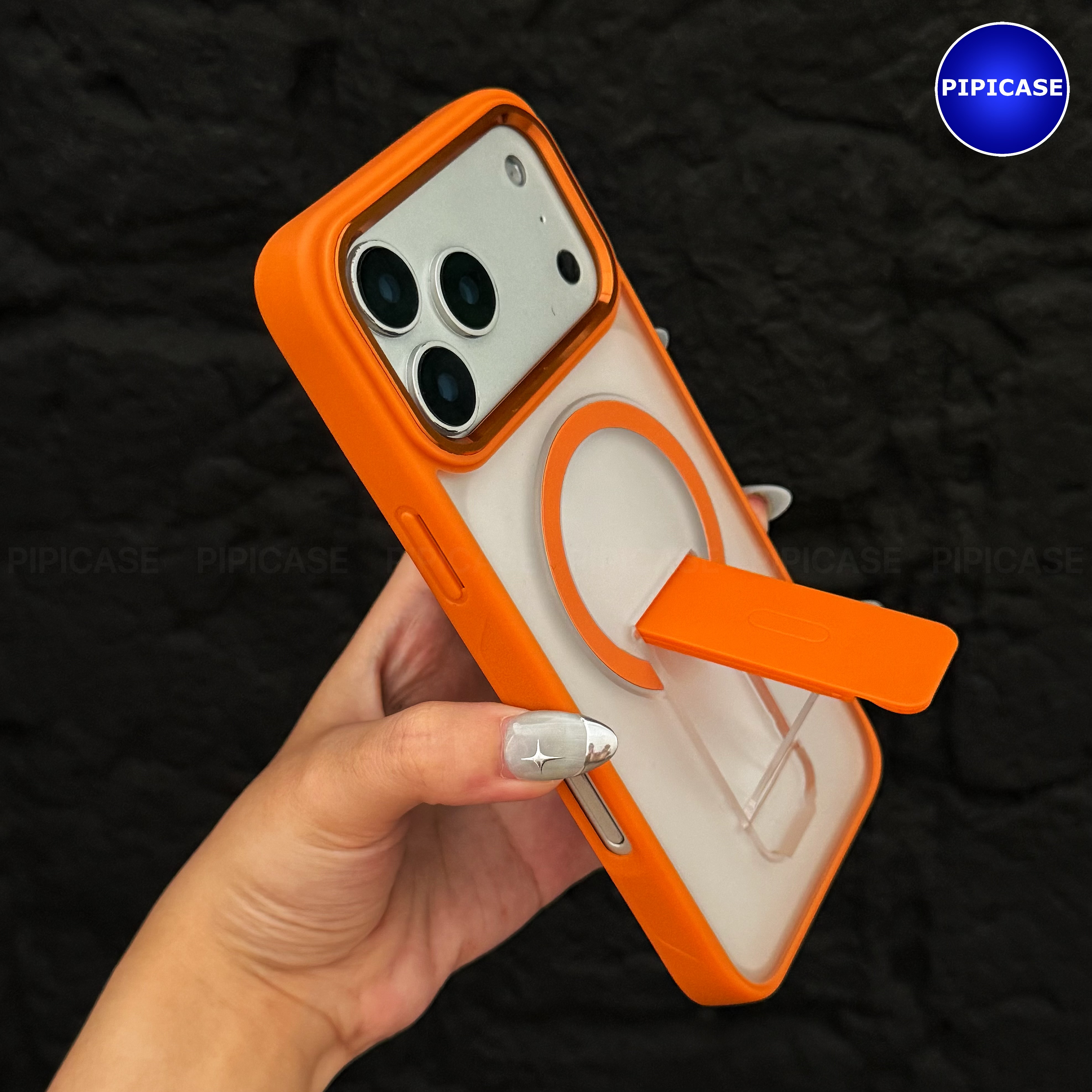 Ốp Lưng iPhone 17 Pro Max - Quin - Cam_thumbnail_0