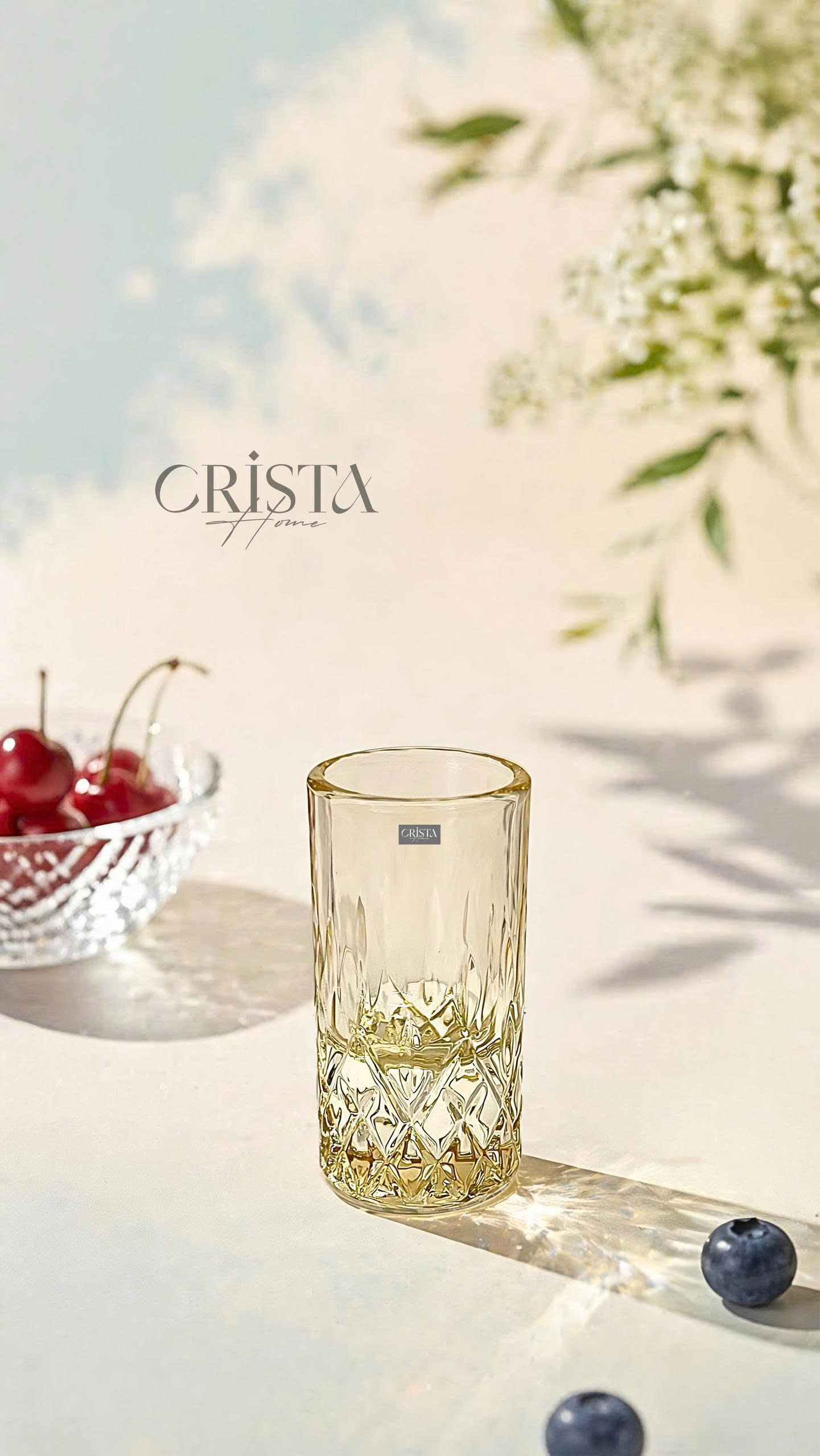 Bộ 6 ly rượu thủy tinh vân kim cương 30ml CRISTA HOME_thumbnail_8