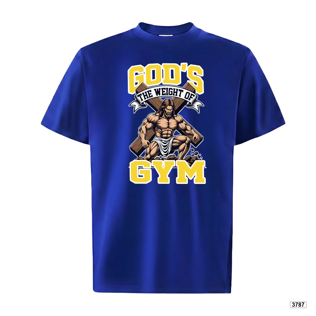 Áo thun nam form rộng God’s Gym phong cách thể thao năng động TeePrint 3787_thumbnail_12