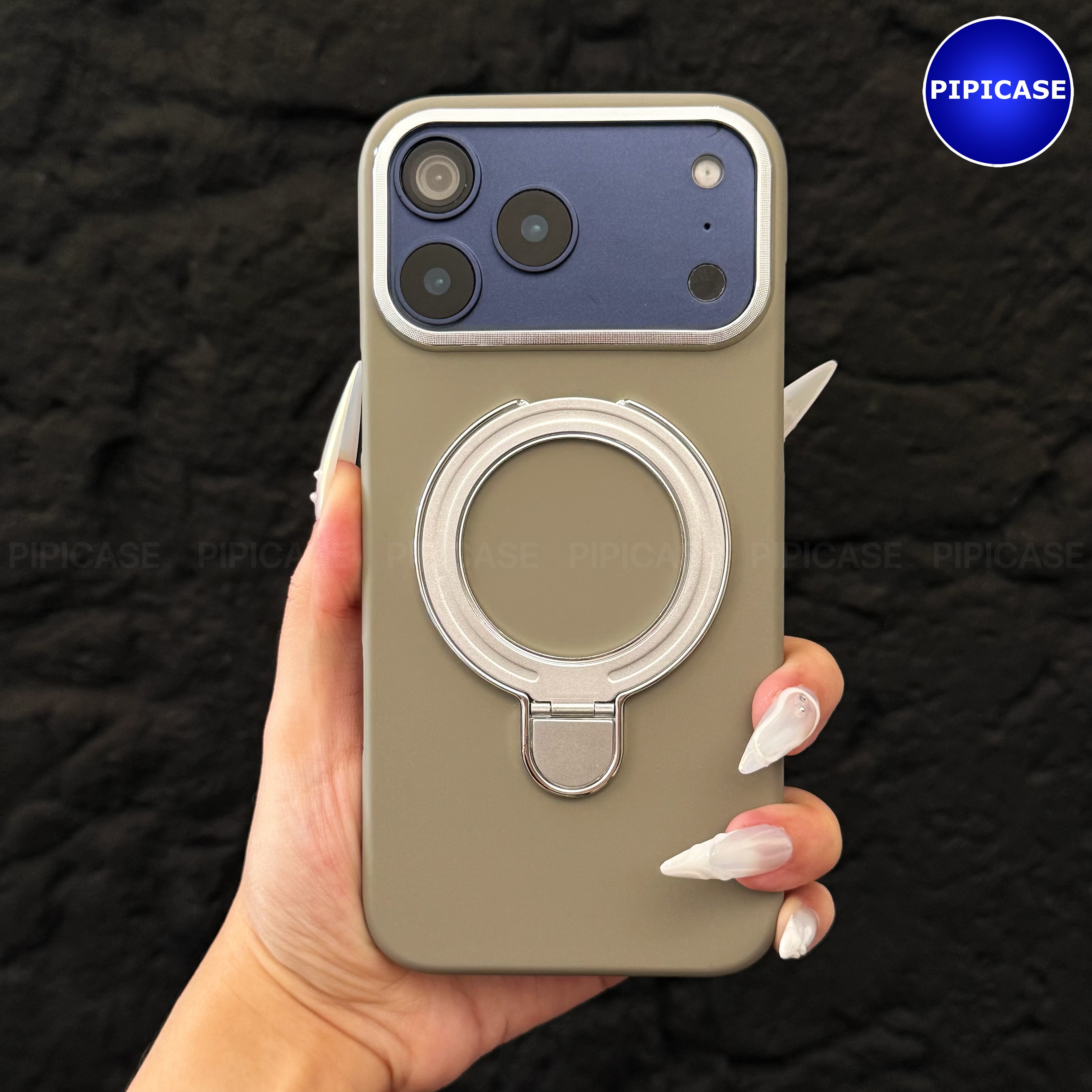 Ốp Lưng iPhone 17 Pro Max - Titan Force - Xám_thumbnail_16