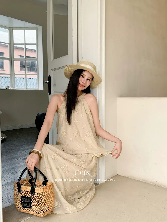 Lucas - Set áo yếm thêu ren + chân váy xòe dáng dài MD.STUDIO_thumbnail_1