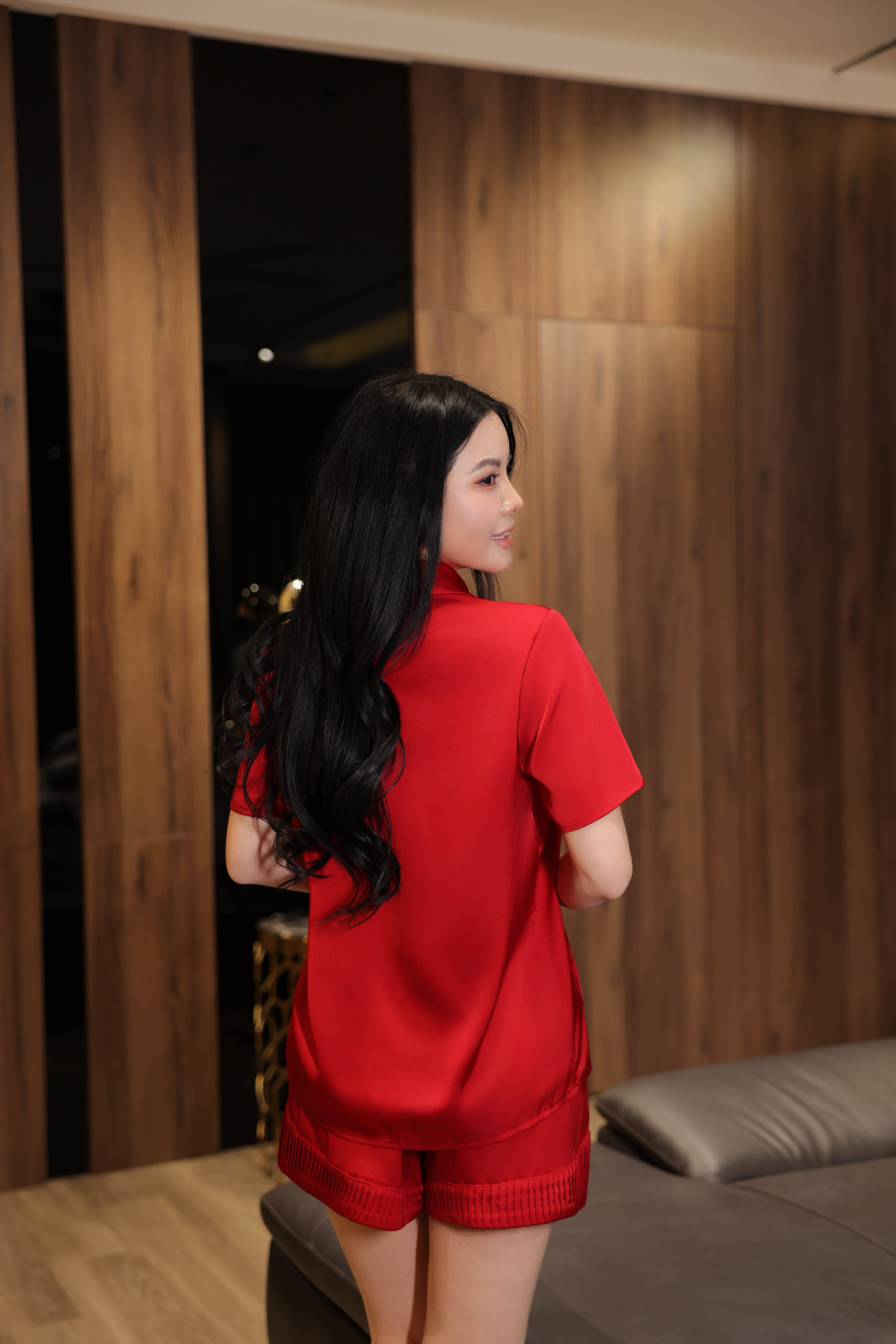 Bộ Lụa Áo Cộc, Quần Cộc BN676_thumbnail_7