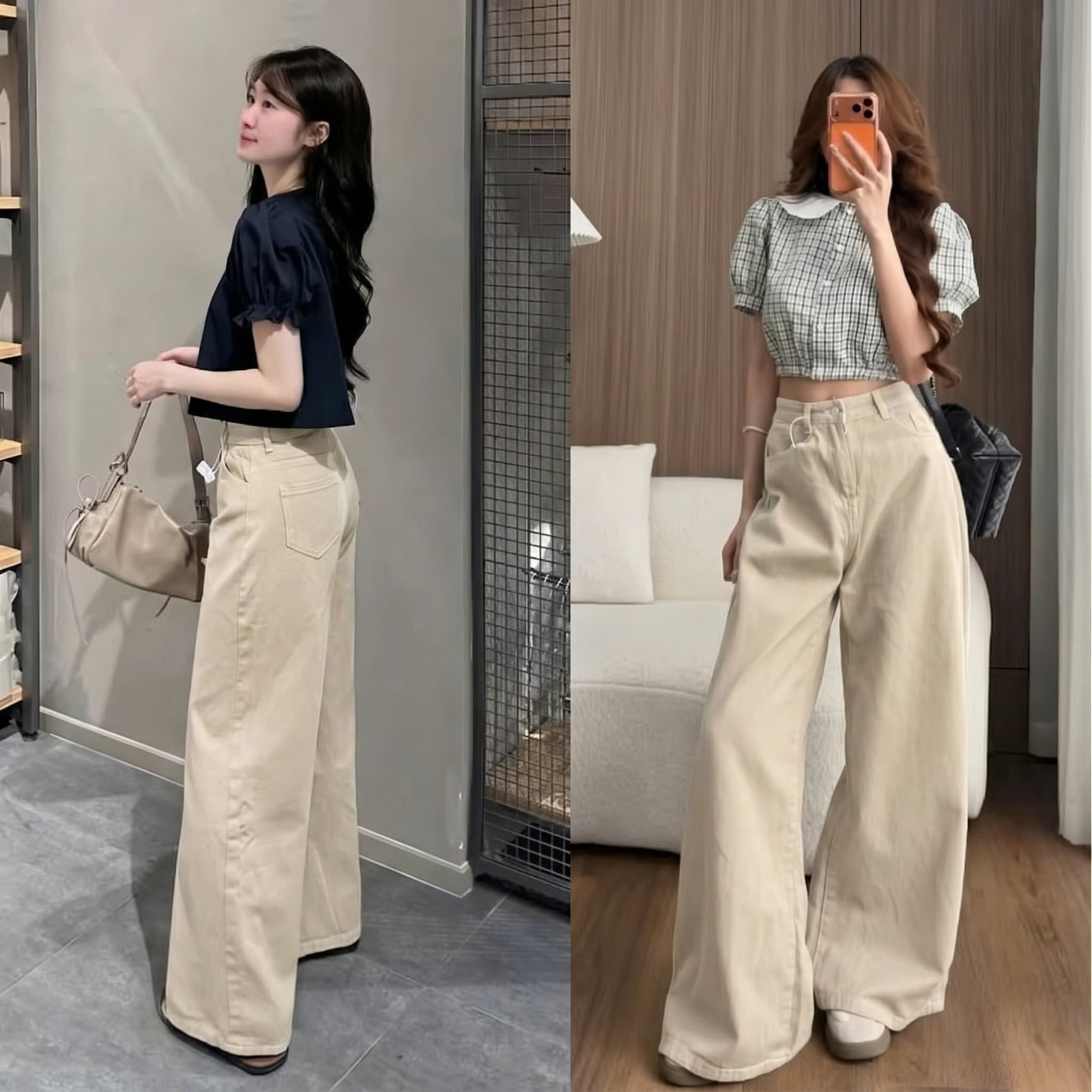 Quần Kaki Nữ Ống Suông ống to NT.3259HJ (B) (1451)_thumbnail_4