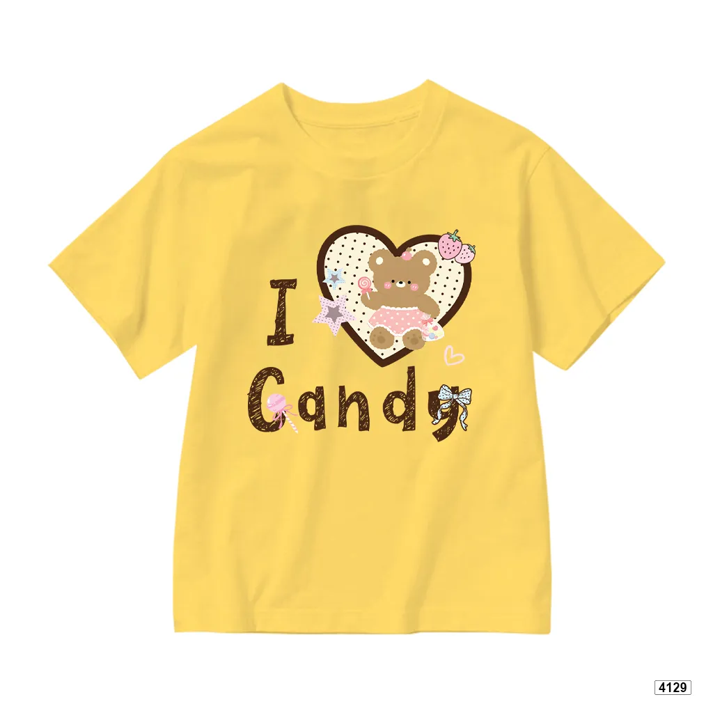 Áo thun bé gái I love candy Kado 4129_thumbnail_0