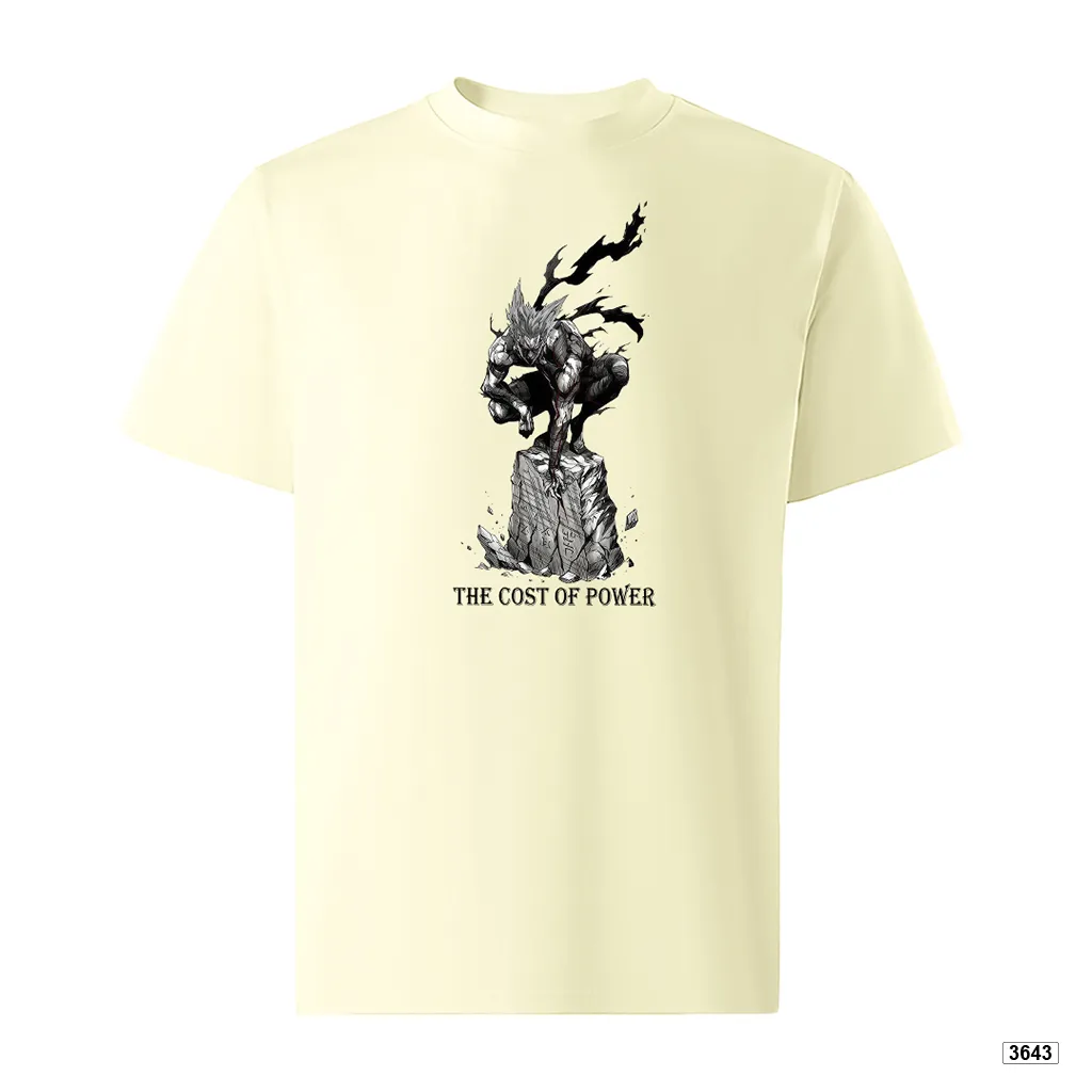 Áo thun nam form rộng The cost of power TeePrint 3643_thumbnail_9