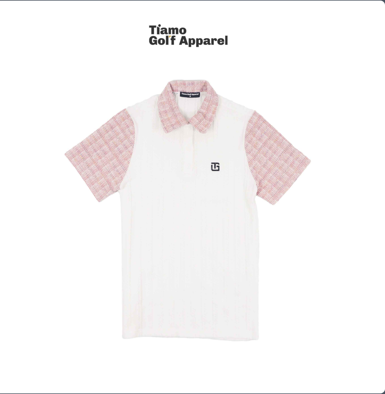 Áo polo phối cổ tweed - Nam_thumbnail_5