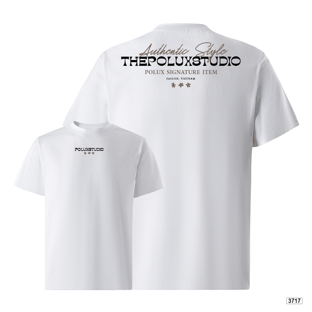 Áo thun nam form rộng streetwear style Polux 3717_thumbnail_9