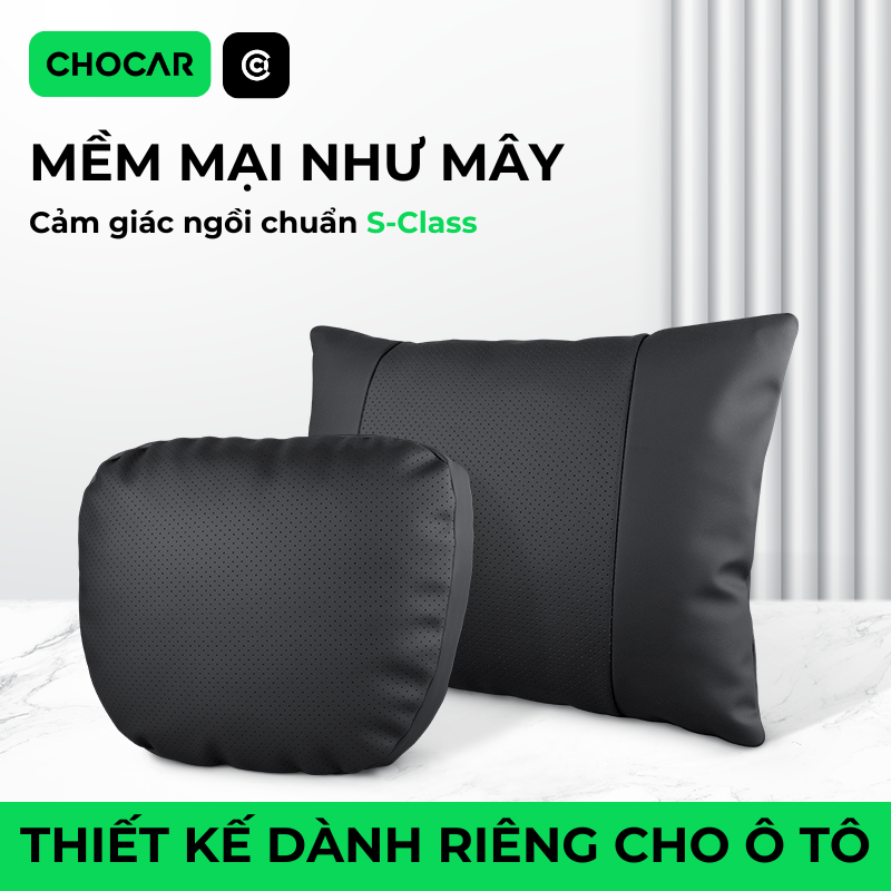 Gối Tựa Ô Tô Da Nappa CHOCAR S-Class