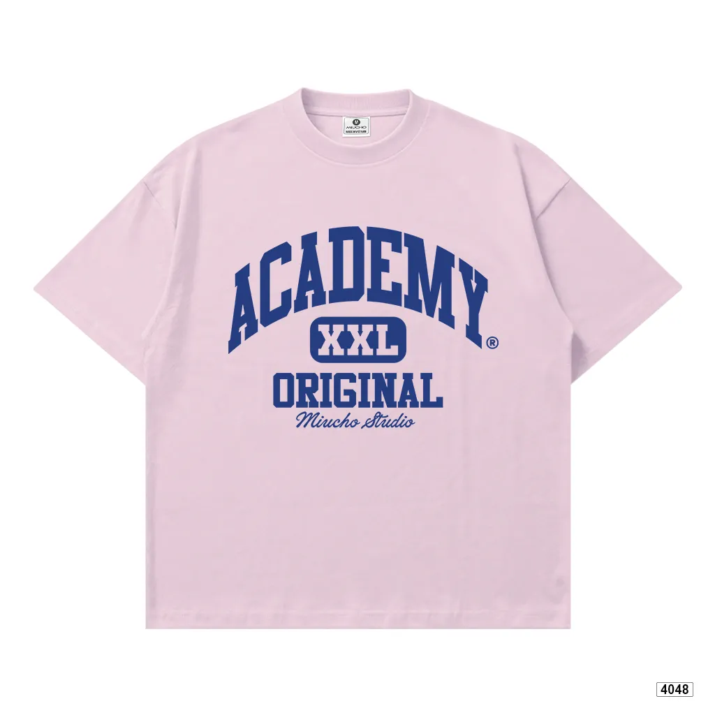 Áo thun boxy unisex dáng ngắn Academy Miucho 4048_thumbnail_18