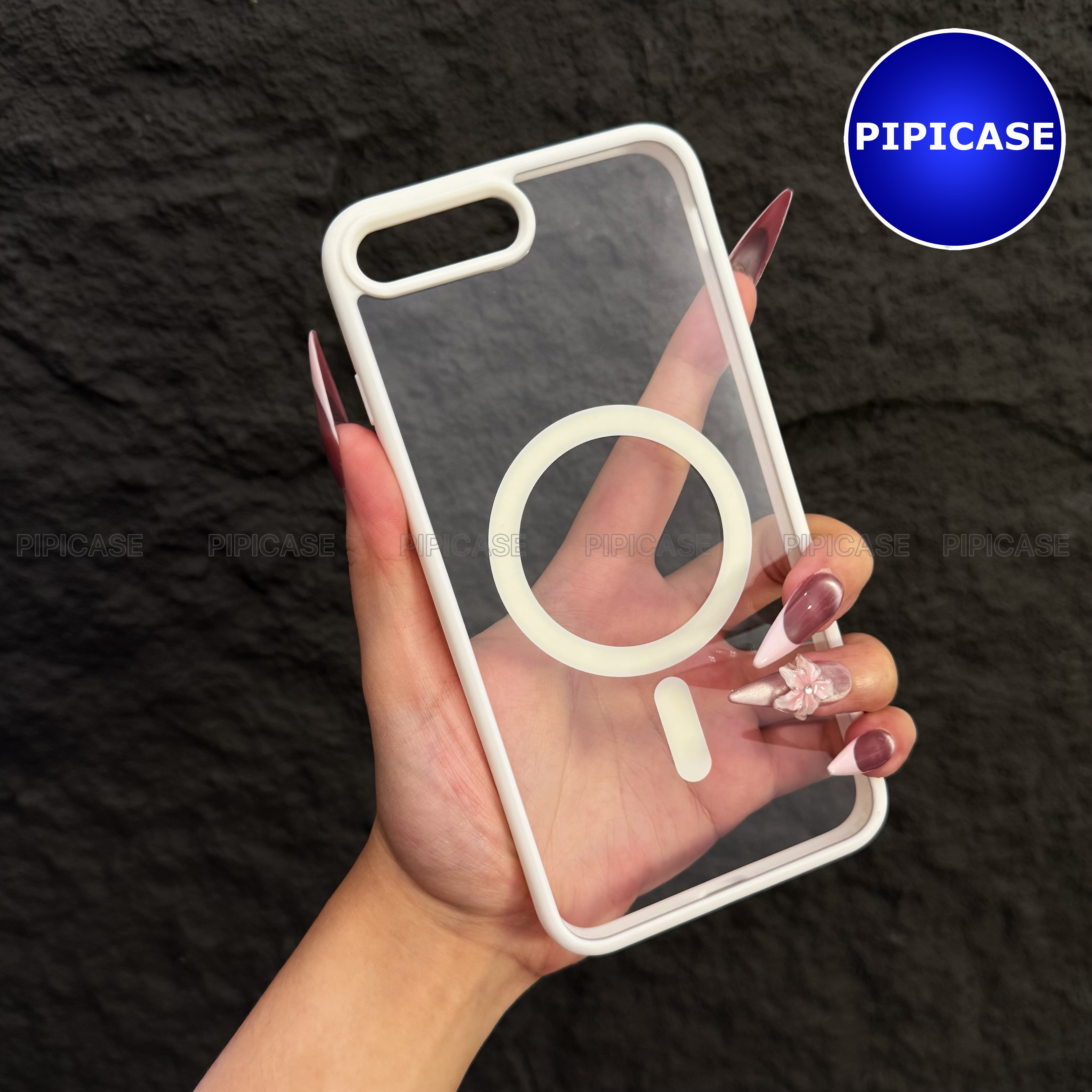 Ốp Lưng iPhone 7 Plus / 8 Plus - Chic - Trắng_thumbnail_1