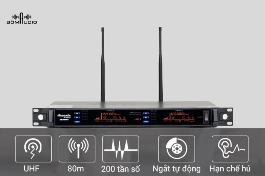 Đánh giá chi tiết micro karaoke Dbacoustic DB650 Pro