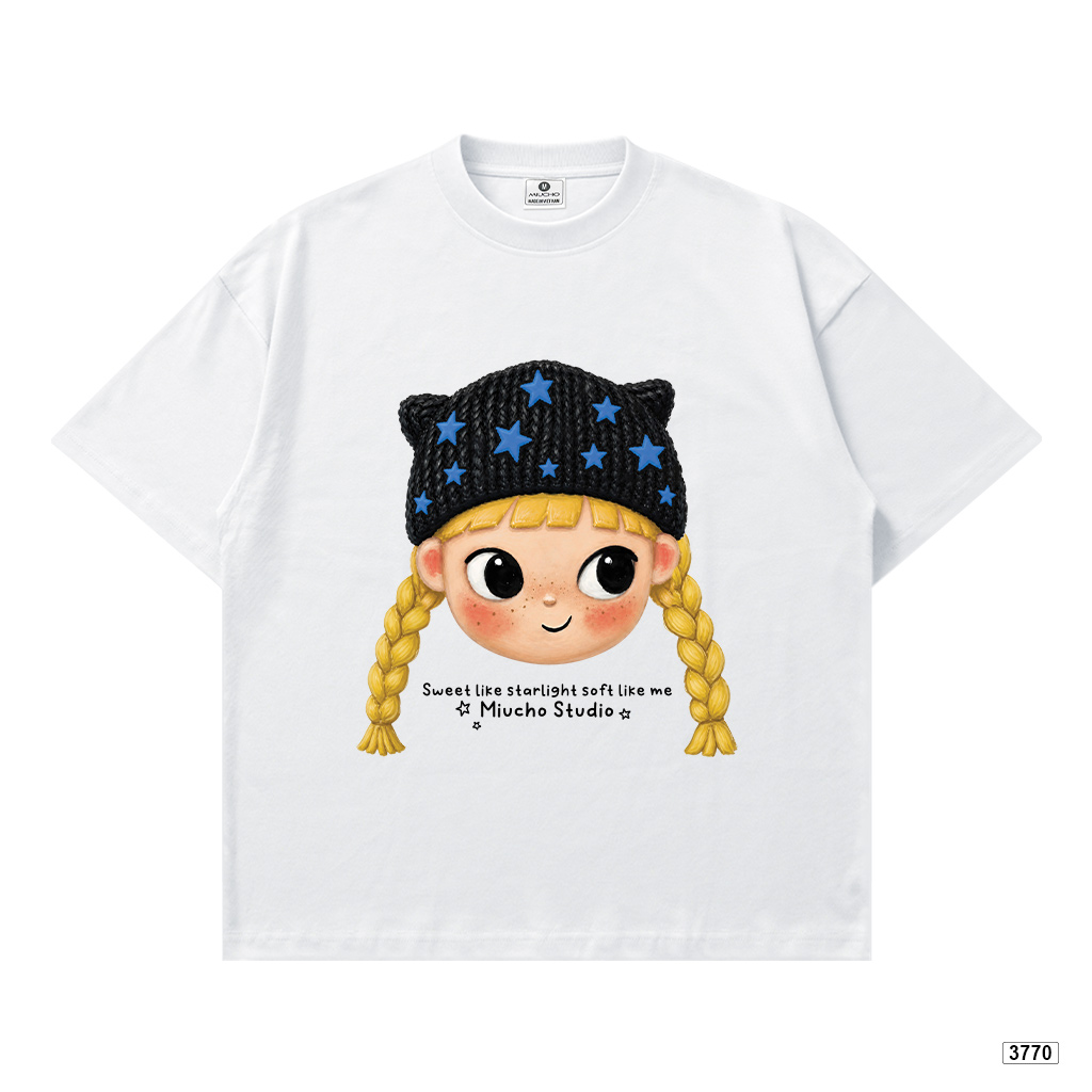 Áo thun boxy nữ Cartoon Girl đáng yêu Miucho 3770_thumbnail_9