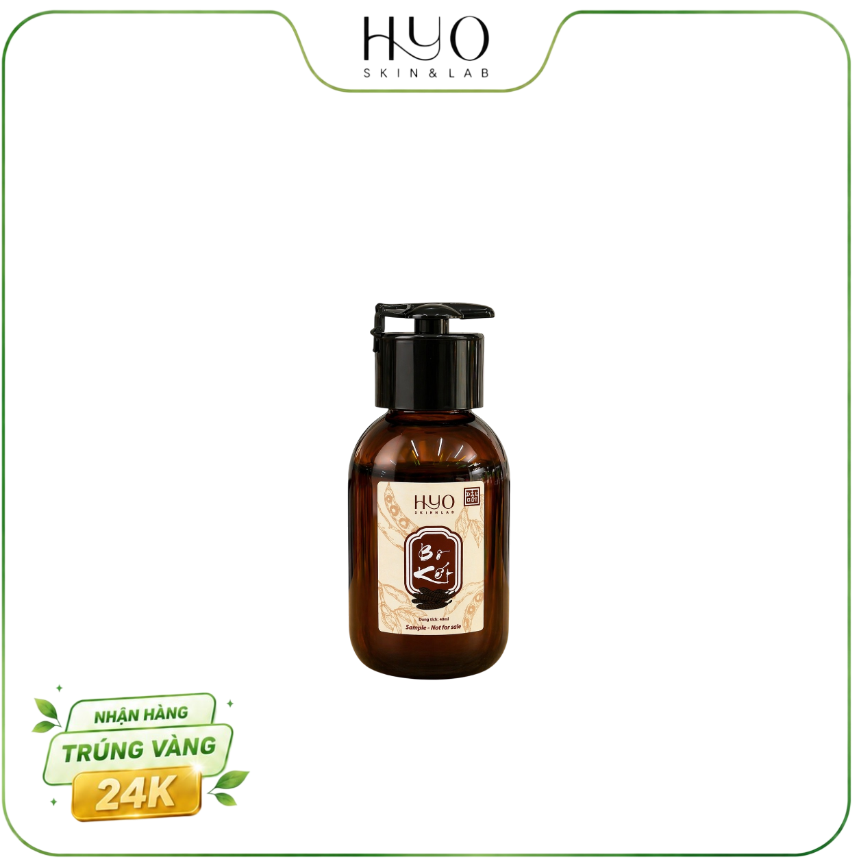 DẦU GỘI BỒ KẾT 40ML - HYO SKIN & LAB