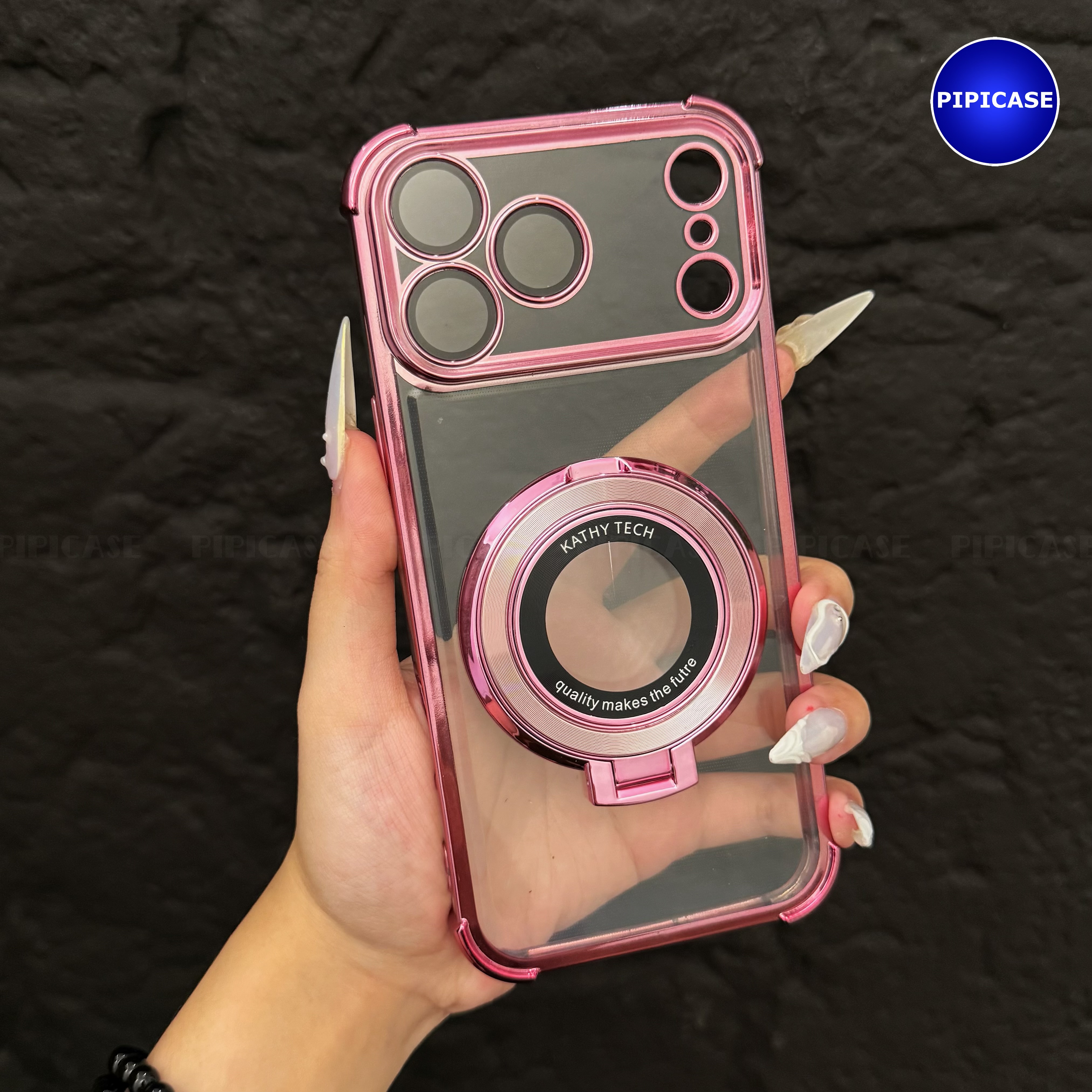 Ốp Lưng iPhone 17 Pro - Ven - Hồng_thumbnail_8