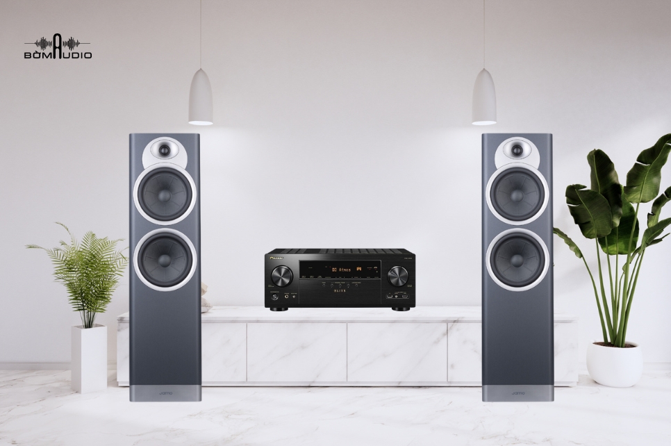 COMBO AMPLY PIONEER VSV-LX304 + LOA JAMO S7-27F - B108