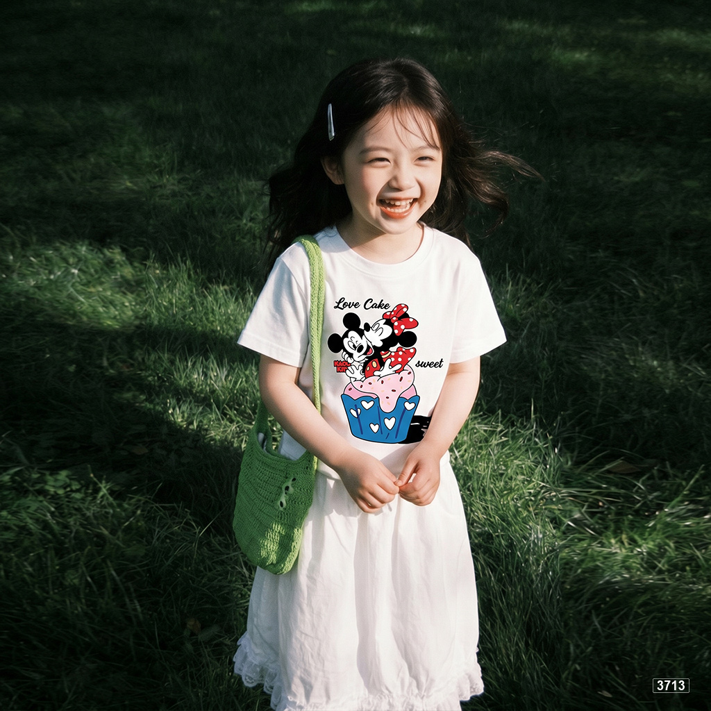 Áo thun bé gái form rộng Miicky Mouse đáng yêu Kado 3713_thumbnail_3