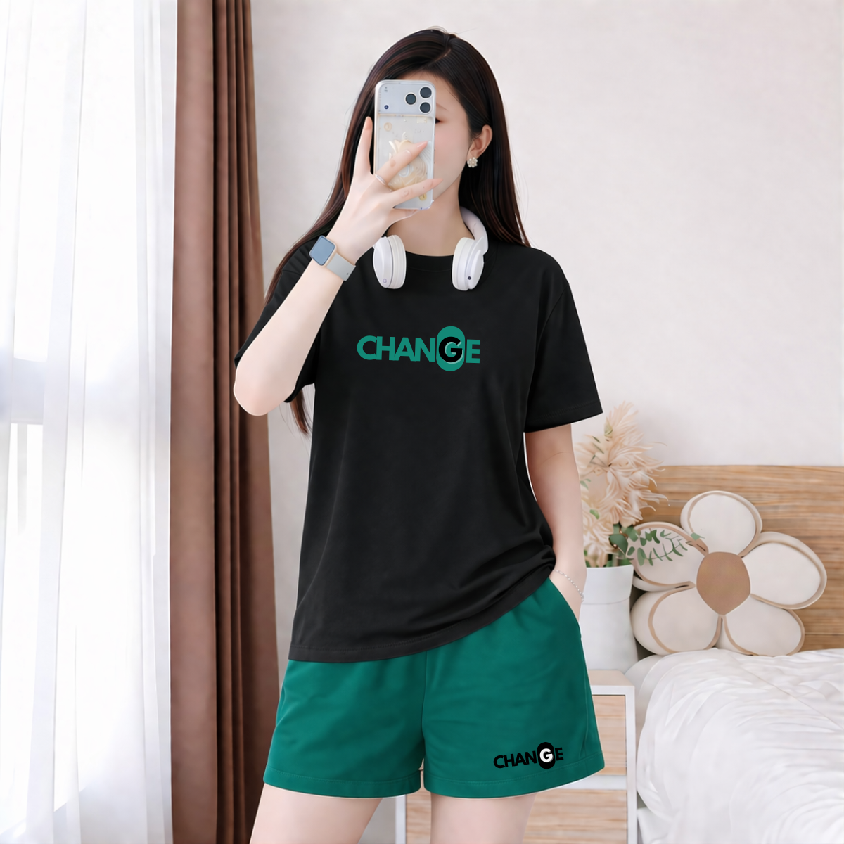 Set đồ nữ LOZA 'Change' nhiều màu sắc - Đồ bộ nữ  form rộng chất liệu thun cotton 4 chiều - BP14_thumbnail_10