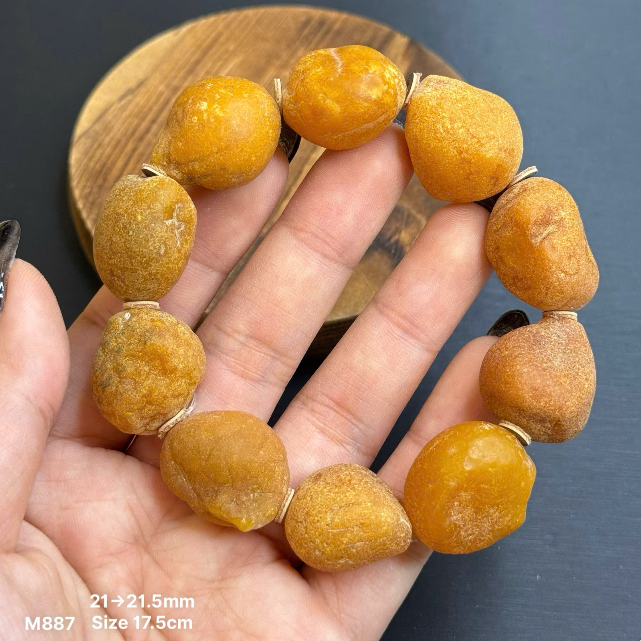 Lắc Tay Giọt Thô Baltic - M887